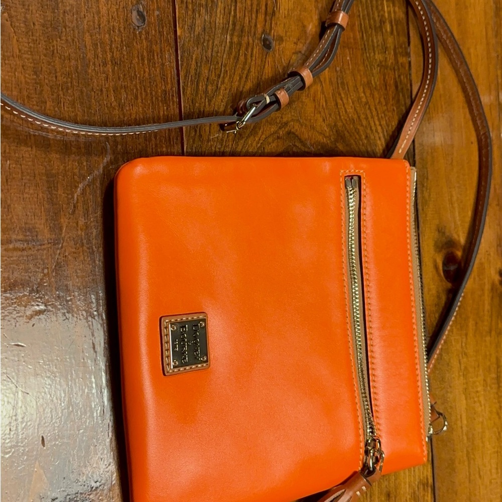 Dooney & Bourke Vibrant Orange Crossbody Bag - Picture 2 of 6